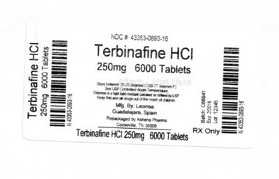 Bottle Label 250 mg - 43353 893 16