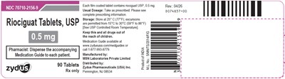Riociguat-0-5mg-90s-cntnr-label (Riociguat 0 5mg 90s Cntnr Label)