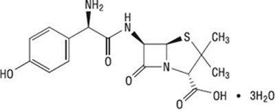 "image Description" (Amoxicillin Caps Usp 500mg Structure)