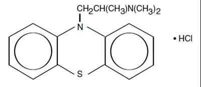 Chemical Structure (Promethazinechemstructure)