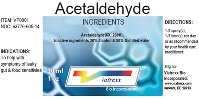 Ingredients (Acetaldehyde L)