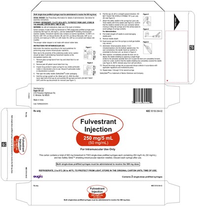 fulvestrant-fig16.jpg PACKAGE LABEL-PRINCIPAL DISPLAY PANEL - Peel off Patient Record Label - fulvestrant fig16
