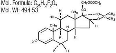 Chemical Structure (Fluocinonide 01)