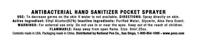 Image Of Hand Sanitizer Label (Hs1)