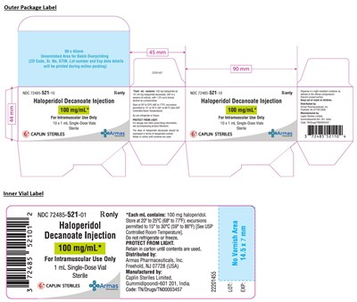 Haloperidol Decanoate Inj 100mg (72485521 2)