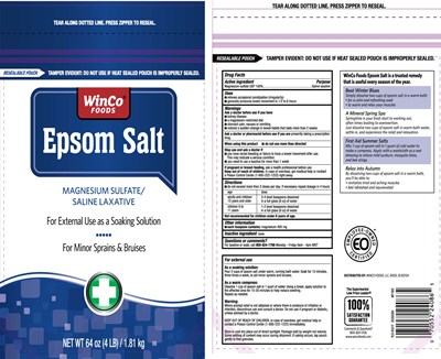 Magnesium Sulfate Usp 100% (Epsom Salt Pouch 1)