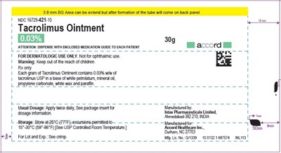 Tacrolimus Ointment-0.03%-30g Foil (Tacrolimus Ointment 003 30g Foil)