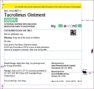 Tacrolimus Ointment-0.03%-60g Foil (Tacrolimus Ointment 003 60g Foil)