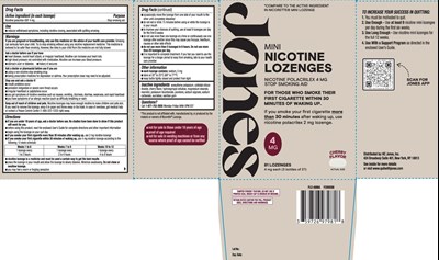 Nicotine Polacrilex USP, 4 mg - nicotine 4 mg cherry mini lozenge rub 1