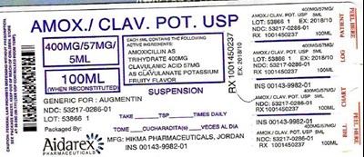 Image Description (Amoxicillin Clavulanate Potassium Usp 3)