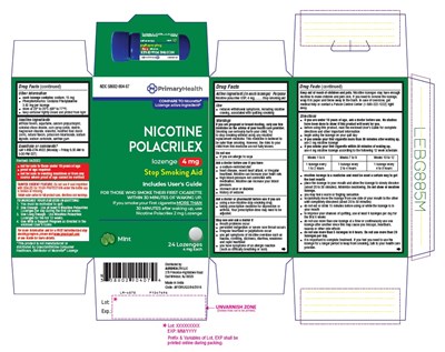 Package Label.principal Display Panel- 4 mg (24 Lozenges, Container Carton Label) (Nicotine Fig4)