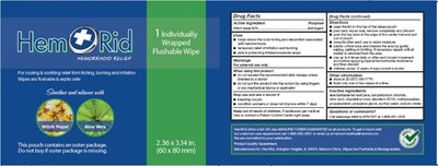 Hemrid Wipes (Hemridlabel)
