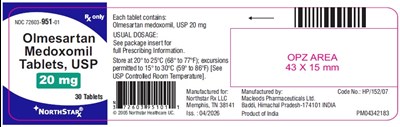 009 (Olmesartan Tablets 20mg 30s)