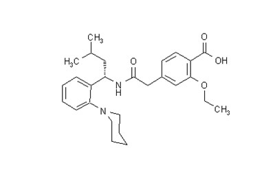Fig. 1 (Structural Formula of Prandin)