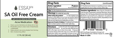 Sa Oil Free Cream (Sa Oil Free Cream Rf)