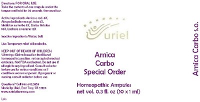 Arnicacarbosoampule