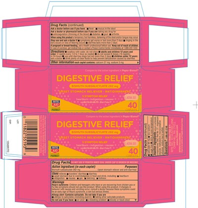 5346-40GB-Label.jpg Rite Aid Digestive Relief 40 Caps - 5346 40GB Label