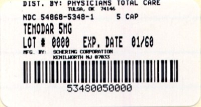 PRINCIPAL DISPLAY PANEL - 5 mg Capsule - 5348