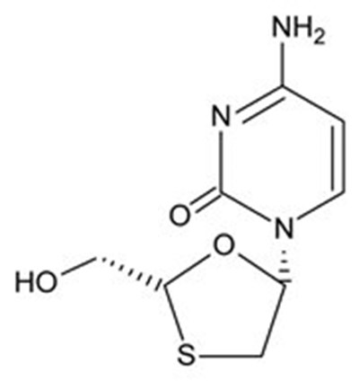 Lamivudine Structural Formula (Image 03)