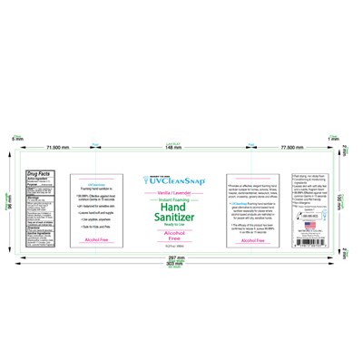 450 ml Foaming Hand Sanitizer - 3 SKYTRONICSLED 450ml square sanitizerSpray 4 3 2025 FINAL
