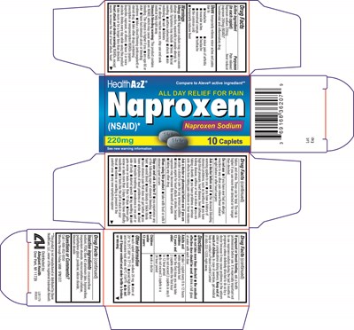 362   Health A2z Naproxen Sodium 220mg 2