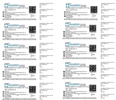 Cyclobenzaprine Hydrochloride Tablets, Usp 10 mg (Label 10mg)