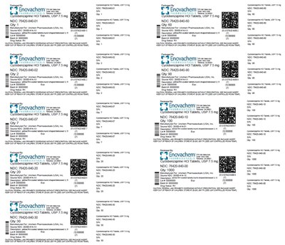 Cyclobenzaprine Hydrochloride Tablets, Usp 7.5 mg (Label 7 5mg)