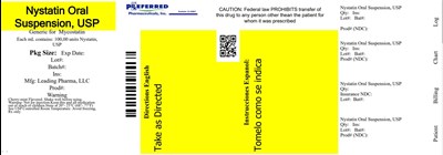 Nystatin Oral Suspension Usp (Containerlabel 60ml)