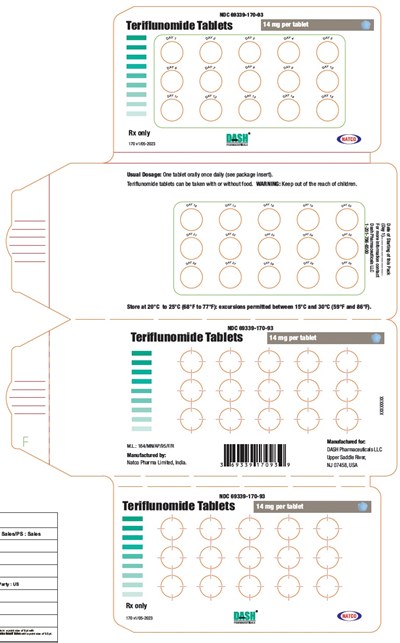 Inner-carton (Teriflunomide Tablets Wallet Inner Carton 14mg)