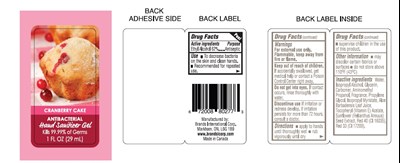 Image Description (Cranberrycake Sanitizer)