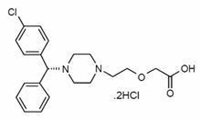 Chemical Structure (Levocetirizine Structure)