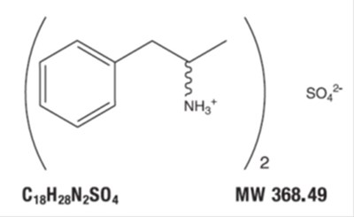Structural Formula (Amphetamine Sulfate Tablets Usp Cii 1)