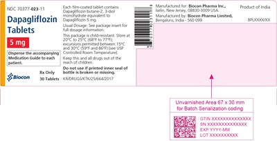 5mg 30count (Dapagliflozin 5mg 30s)