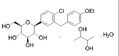 Dapagliflozin Chemical Structure (Dapagliflozin Struct)