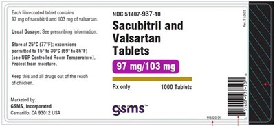 1000 Tablets (Sacubitrilvalsartan 97 103 mg 1)