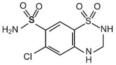 Chemical Structure - hydrochloro str