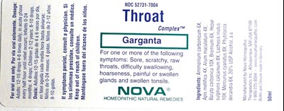 Throat Complex Bottle (Nova Throat Bottle)