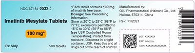 Principal Display Panel – Bottle Label – 100 mg Tablets							Ndc 0078-0401-34								Imatinib Mesylate Tablets®								(imatinib Mesylate)								Tablets								100 mg								Rx Only								Each Tablet Contains 100 mg Of Imatinib Free Base.								90 Tablets (Imt 100mg 500s Label)