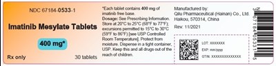 Principal Display Panel – Bottle Label – 400 mg Tablets (Imt 400mg 30s Label)