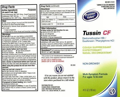 AptaPharma_TussinCF2.jpg AptaPharma Tussin CF2 Label - AptaPharma TussinCF2