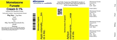 Mometasone Furoate Cream 01% (Mometasone 02)