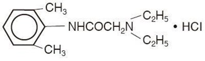 Chemical Structure (Lidocaine Jelly 01)