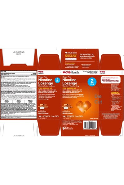 Nicotine Polacrilex 2 mg (Nicotine Polacrilex 2 mg Cinnamon Mini Lozenge 1)