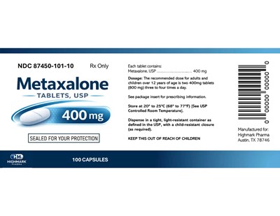 Pdp (Metaxalone 400mg 2)