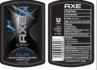Axe Dry Clix 2.7 Pdp (Axedryclix2pt7pdp)