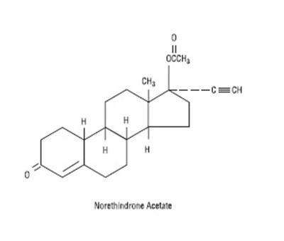 norethindroneethinyl-str1.jpg Chemical Structure - norethindroneethinyl str1