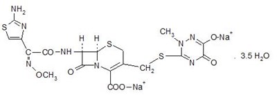 Structural Formula (Ceftriaxone For Injection 1)
