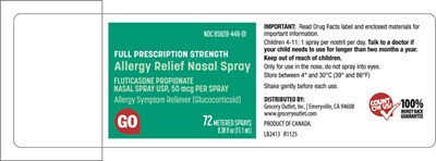 Label (24 Hour Allergy Relief Fluticasone Propionate 50mc 3)