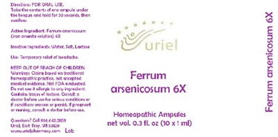 FerrumArsenicosum6Ampule - FerrumArsenicosum6Ampule