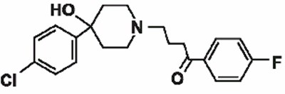 structural formula - haloperidol injection usp 1